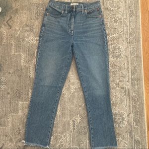 Madewell Perfect Vintage Crop Jean size 28